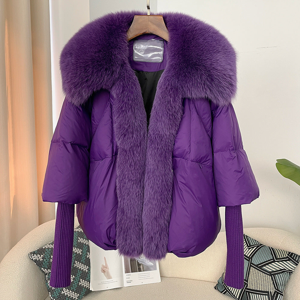 White Duck Down Jacket Niche Design Women's Clothing Best YouTube Store