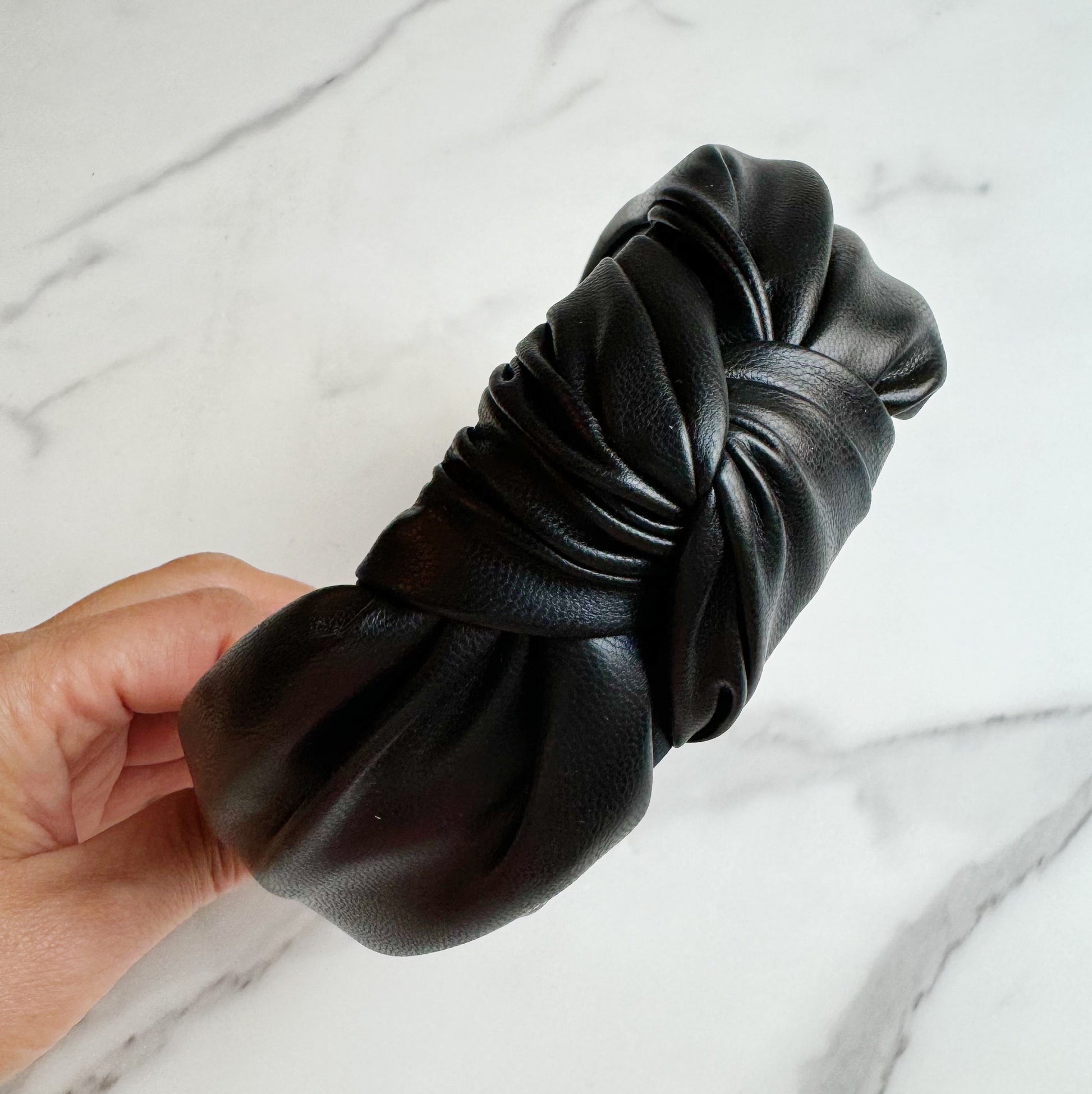 Leather Better Knotted Headband LadyShow.Store