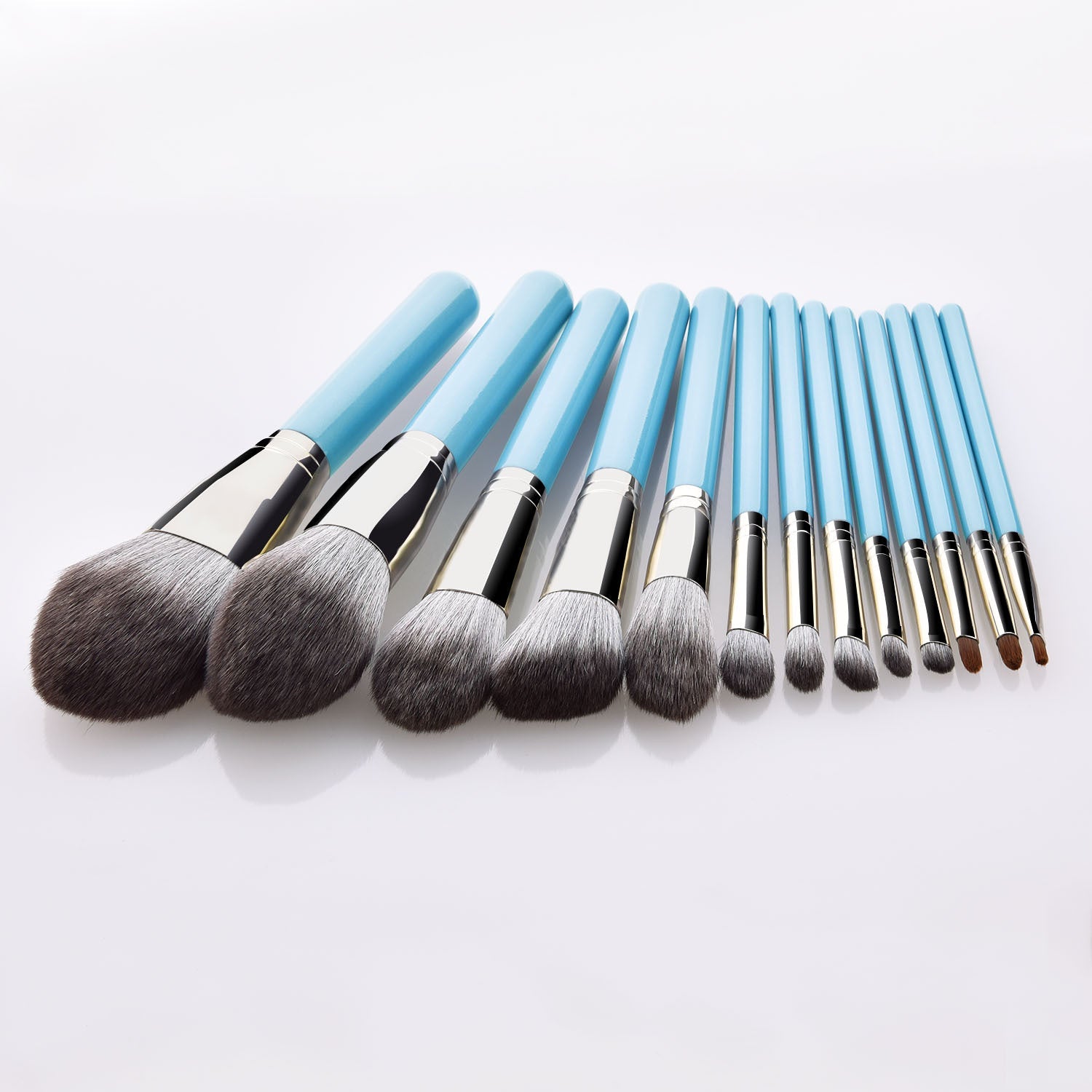 13-Piece Makeup Brush Set with Powder Brush LadyShow.Store