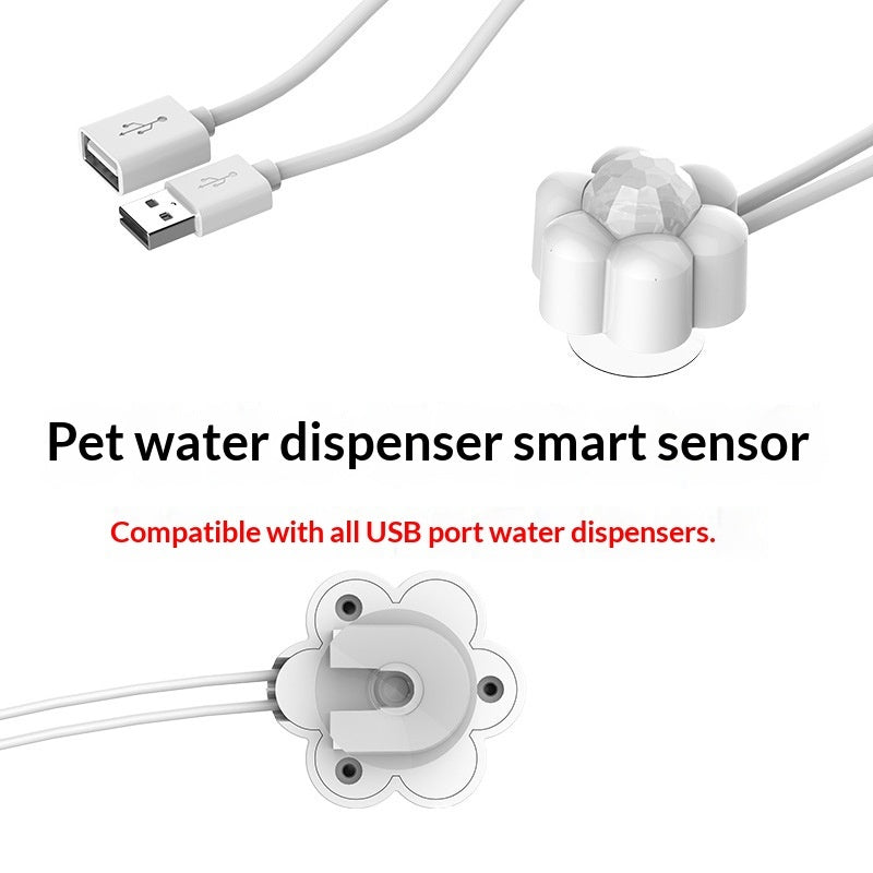 Stainless Steel Smart Pet Water Dispenser Automatic Circulation Large Capacity Pets Fashion