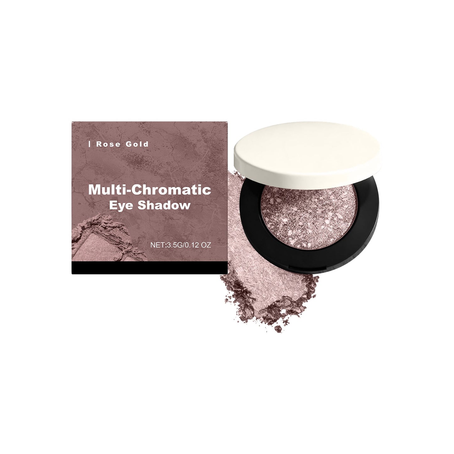 Shimmering 3D Eyeshadow Rose Gold