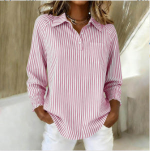 Polyester Women's Shirt LadyShow.Store