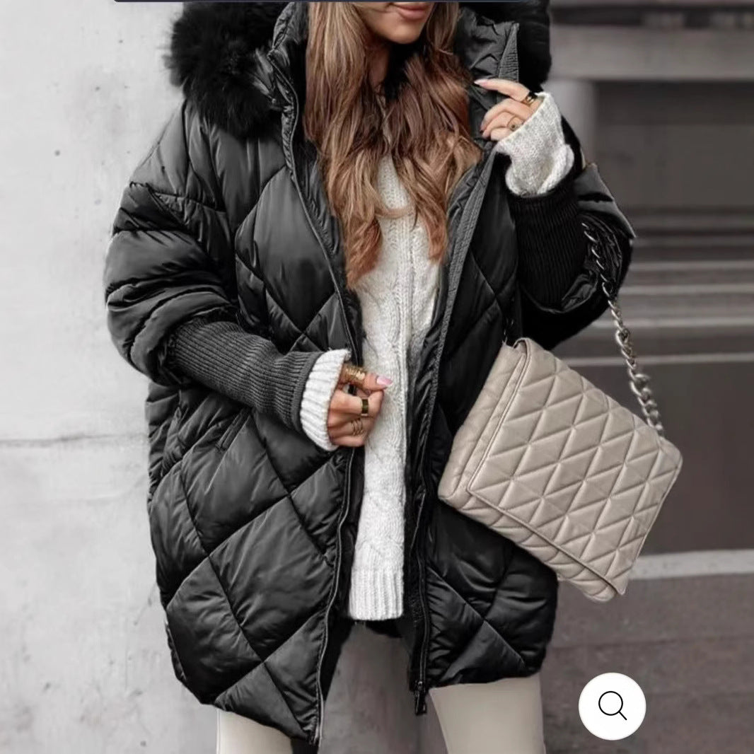 Winter Hooded Clothing Cardigan Coat CJD