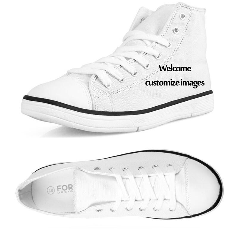 Custom High-Top Canvas Shoes for Adults LadyShow.Store