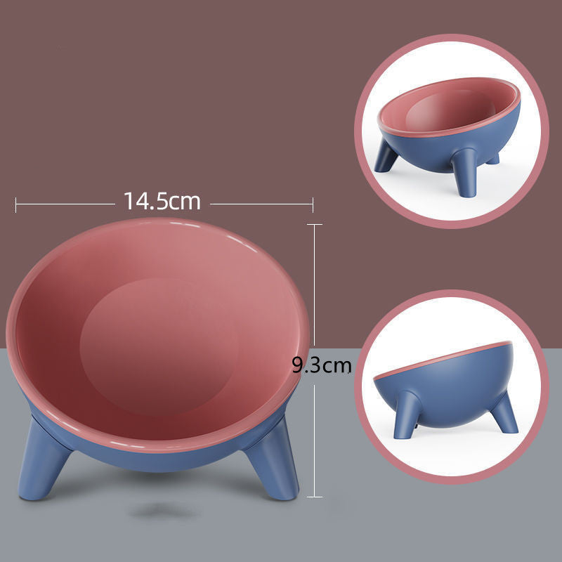 Cat Dog Bowl With Stand Pet Feeding Food Bowls Dogs Bunny Rabbit Nordic Color Feeder Product Supplies Pet Accessories Pets Fashion