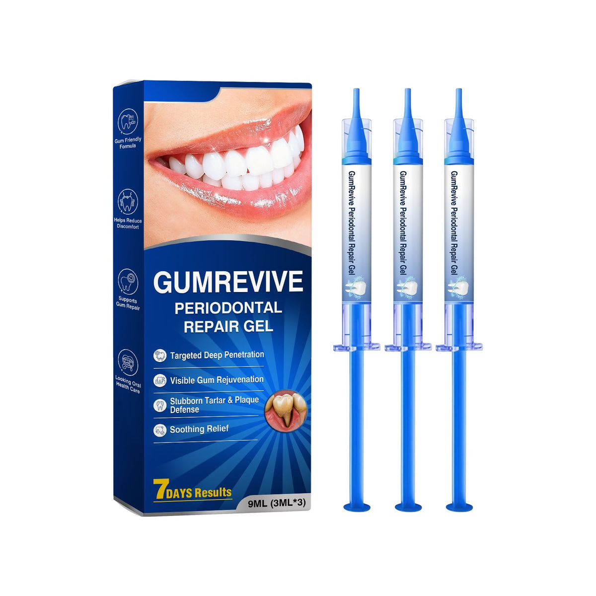 Tooth Repair Gel 9ml 3ml X 3 Box Tri Light Beauty