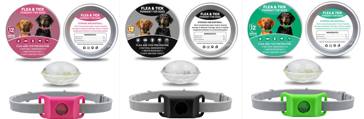 Pet Insect Repellent Button Collar Capsule Suit Pets Fashion