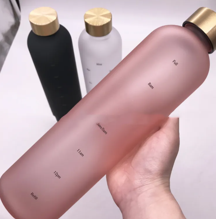 Tritan Frosted Water Bottle LadyShow.Store