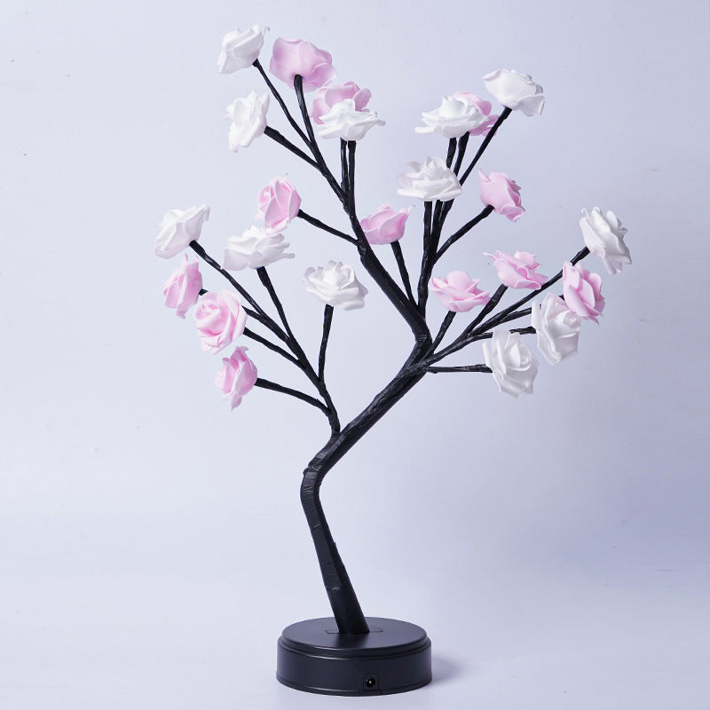 Table Lamp Flower Tree PearlNestDecor.com