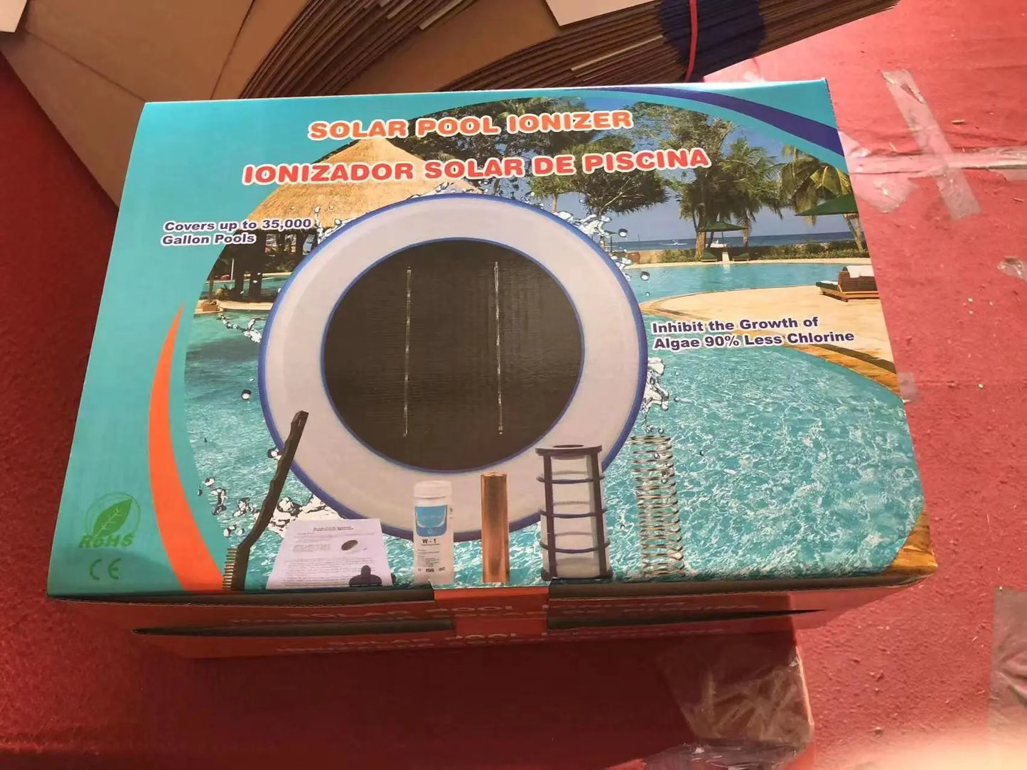 Solar Swimming Pool Ionizer Purifier