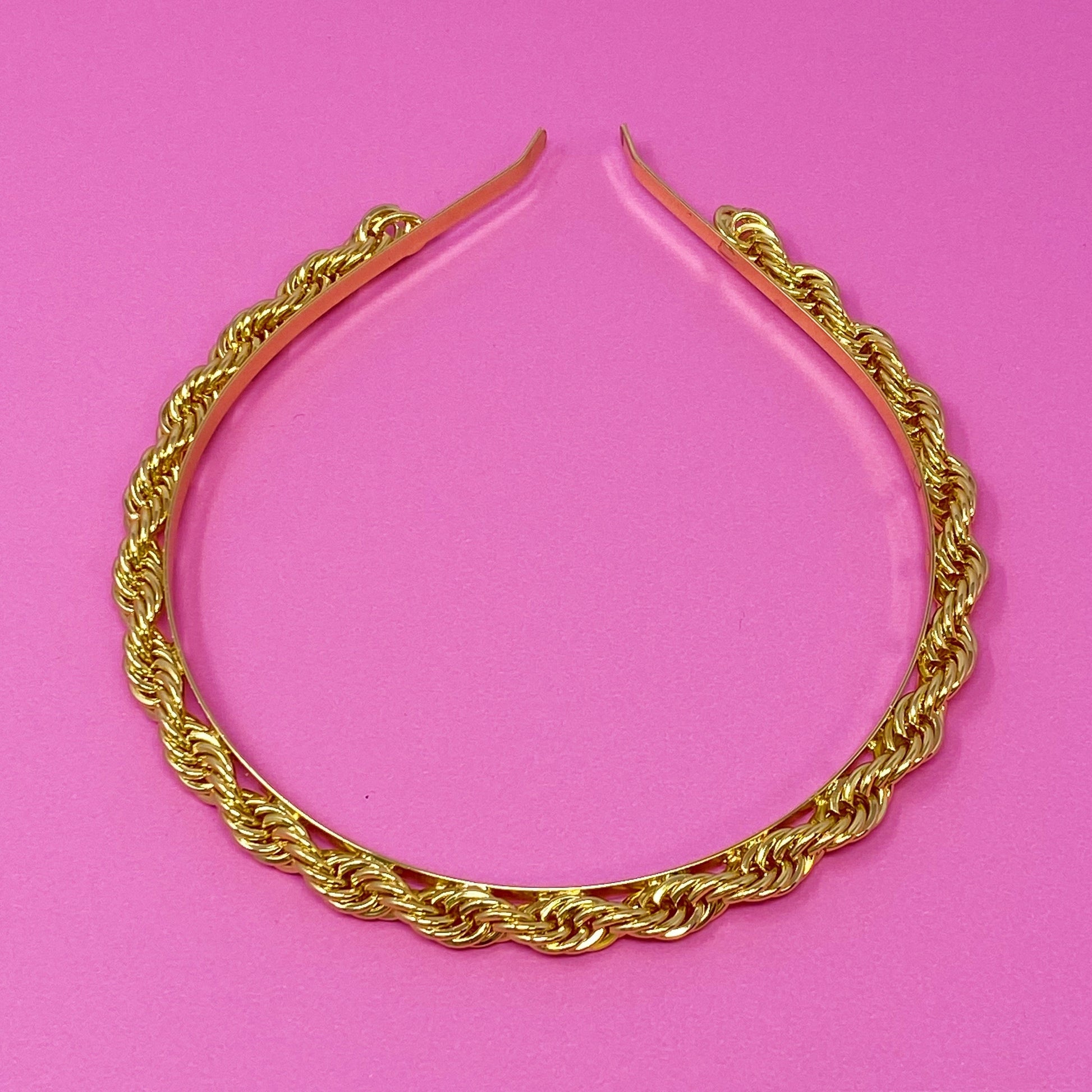 Twist & Shout Chain Headband LadyShow.Store