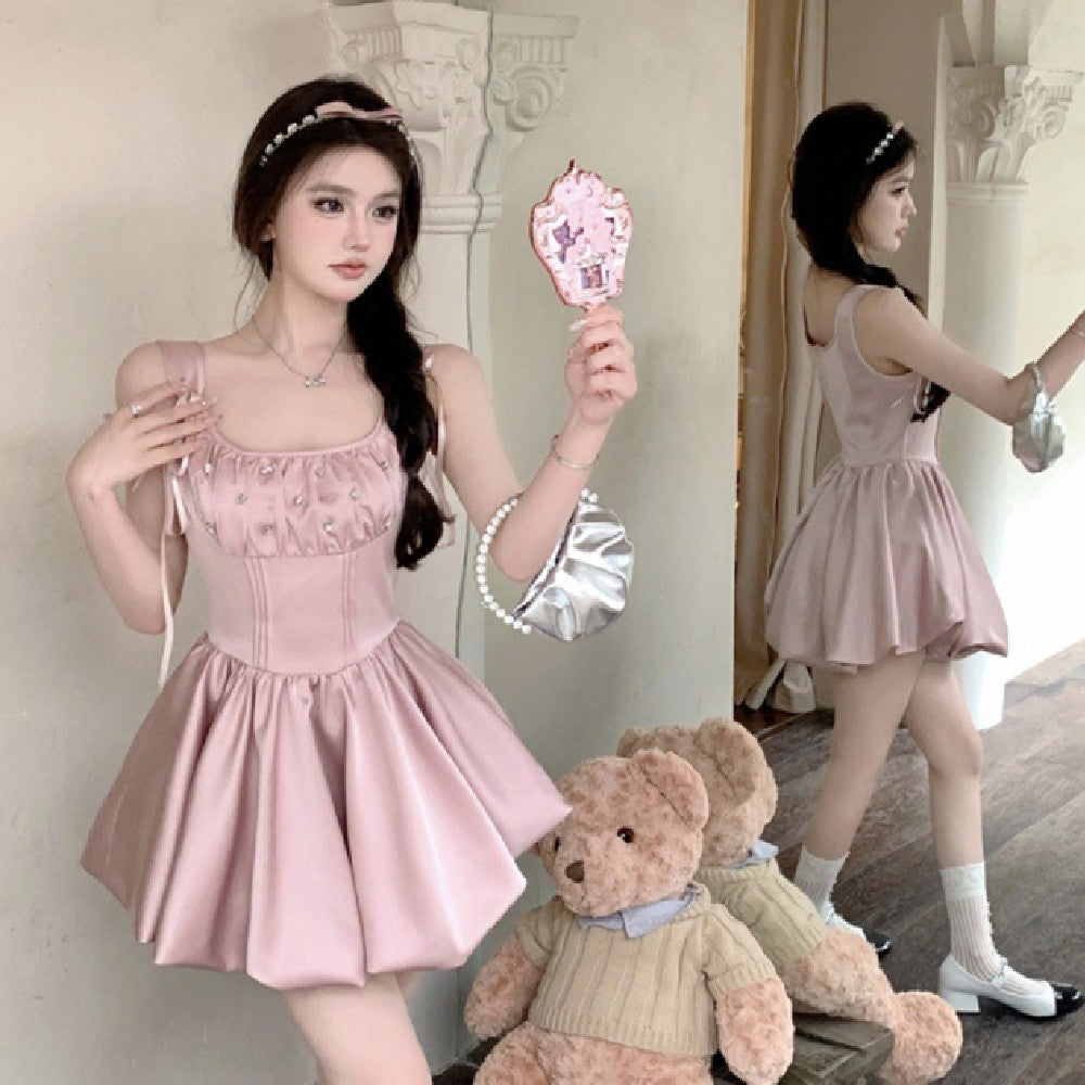 Fashion Fishbone Sling Dress Women NorixaFashion.com