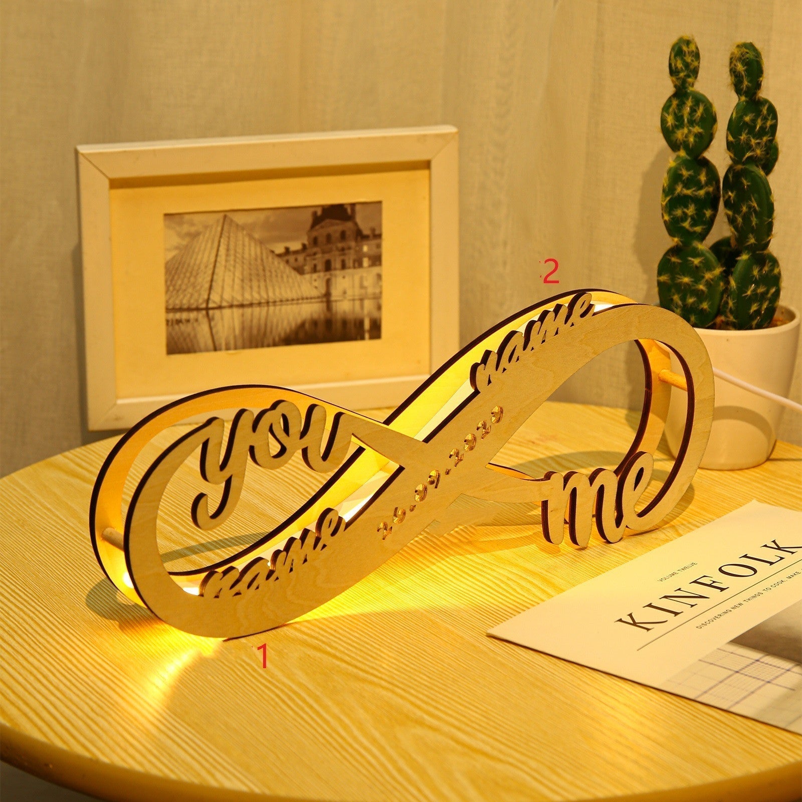 Valentine's Day Gift You Me Decorative Lamp Anniversary LuxuryLifeWay Online Store