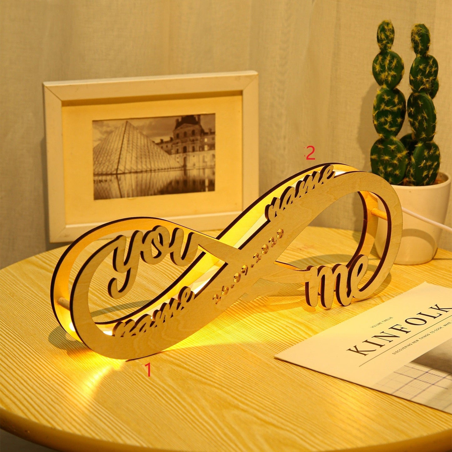 Valentine's Day Gift You Me Decorative Lamp Anniversary LadyShow.Store
