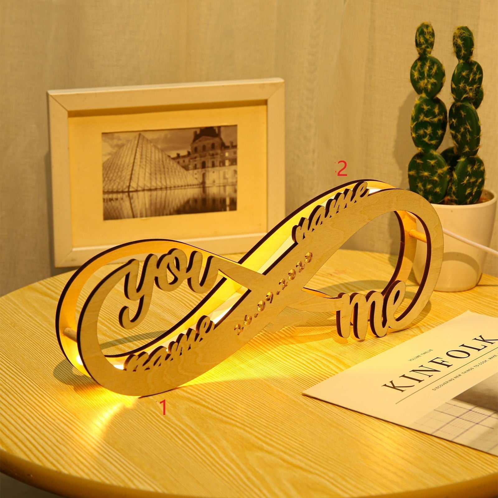 Valentine's Day Gift You Me Decorative Lamp Anniversary LadyShow.Store