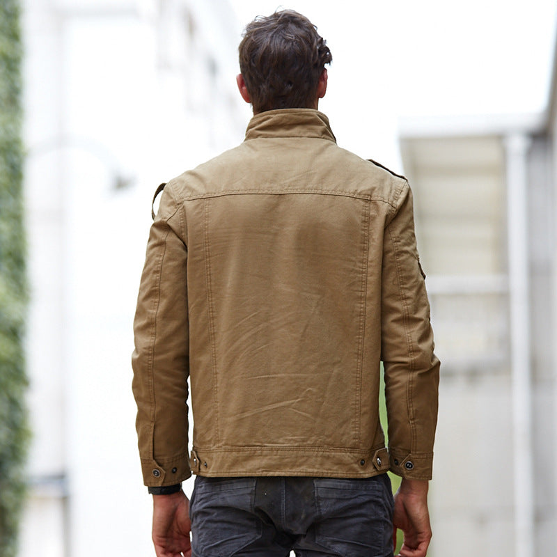 Fashionable Men's Casual Jacket for Warmth and Style Pi-Mart