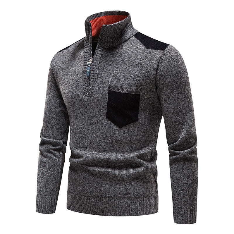 Plush Thickened Sweater Pullover Zipper LadyShow.Store
