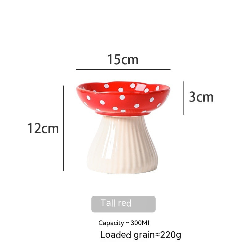 High Foot Protection Anti Roll Pet Products Cat Bowls Pets Fashion