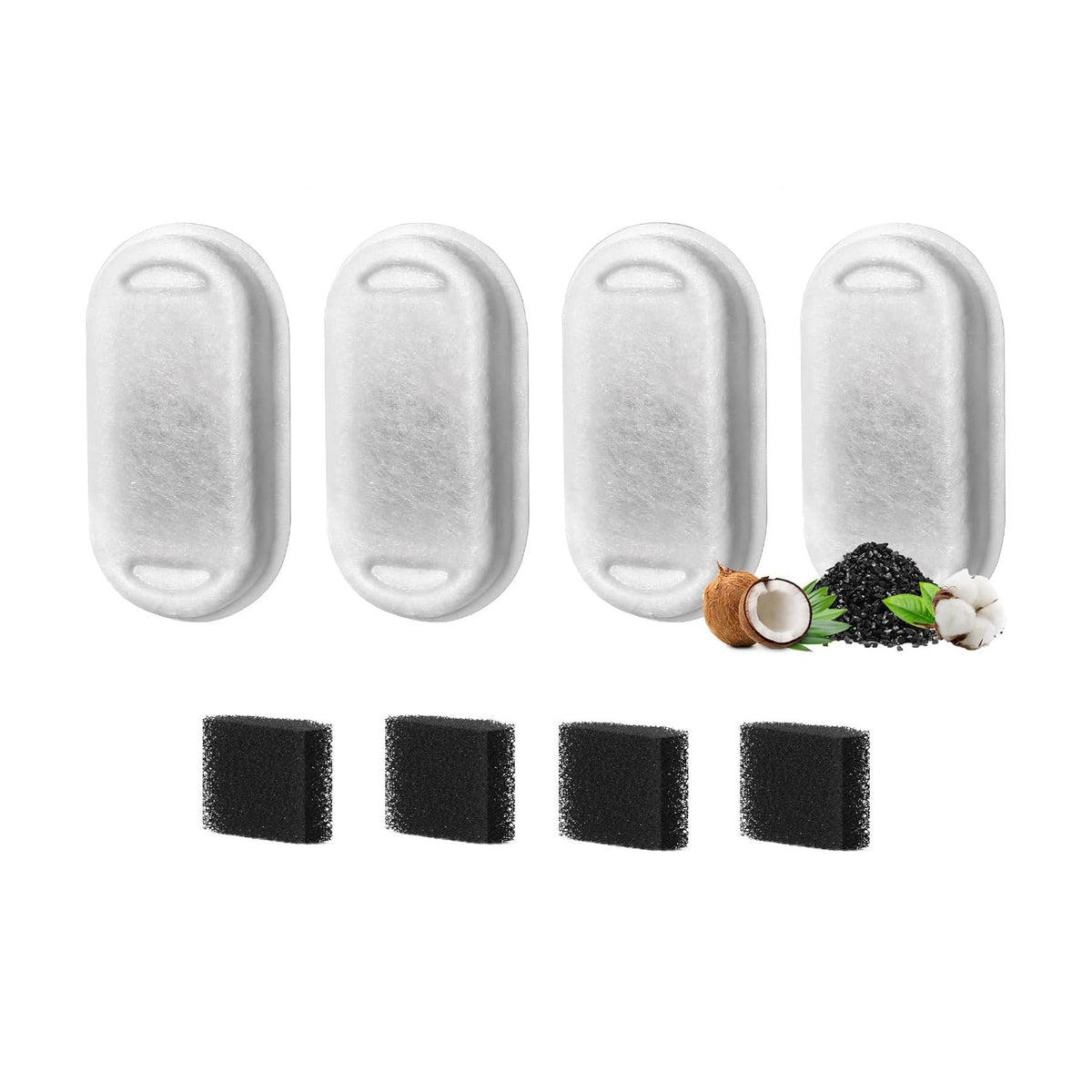 Non-woven Fabric Pet Water Dispenser Filter Element Stainless Steel Pets Fashion
