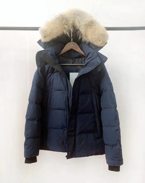 Canadian Style Warm White Goose Down Jacket (Autumn/Winter) Pi-Mart