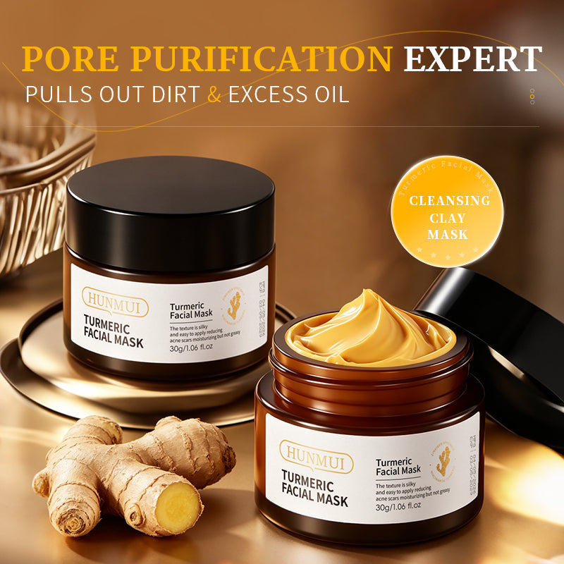 HUNMUI Turmeric Topical Face Mask 30g Tri Light Beauty