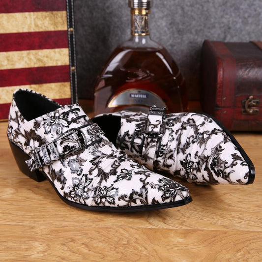 Men's Dress Shoes - Pointed Toe Designer Style LadyShow.Store