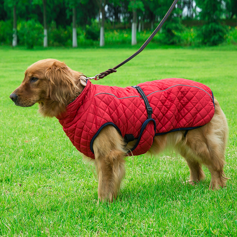 Adjustable Warm Pet Cotton Jacket Pets Fashion