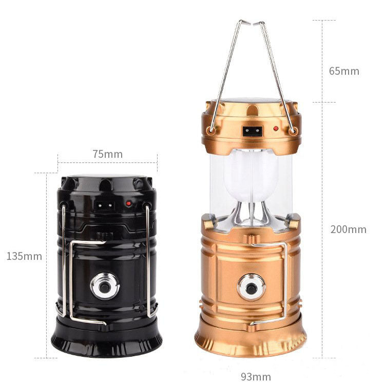 New Solar Multi-Functional Camping Lantern with Charger Best YouTube Store