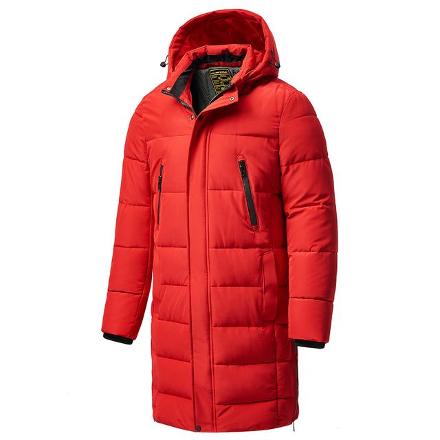 Winter New Plus Long Warm Thick Hood Parkas Jacket