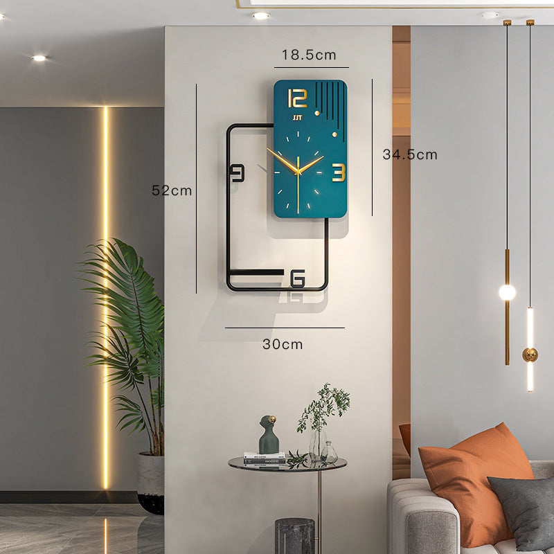 Modern Minimalist Home Fashion Creative Wall Clock PearlNestDecor.com