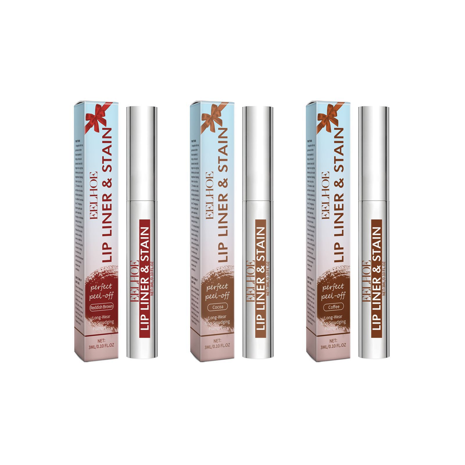 Peeling Lip Gloss Waterproof Lip Liner Stain Tattoo Long Lasting Makeup Peel Off Tattoo Lipgloss Hydrating Matte Lip Peel Off Lipliner Cosmetics LadyShow.Store