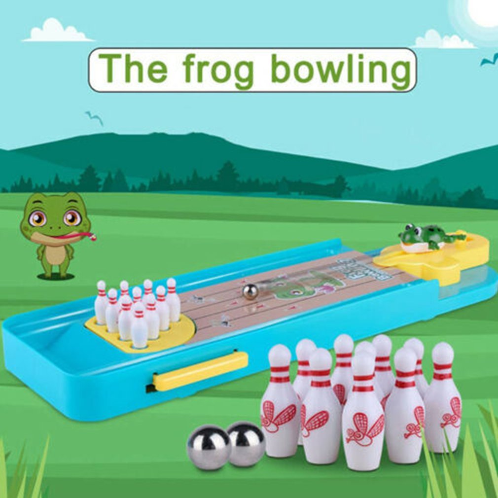 Mini Bowling Desktop Game - Puzzle Board Game Pi-Mart