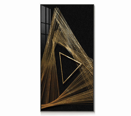 Modern Abstract Geometric Wall Art Canvas Home Decor Painting PearlNestDecor.com