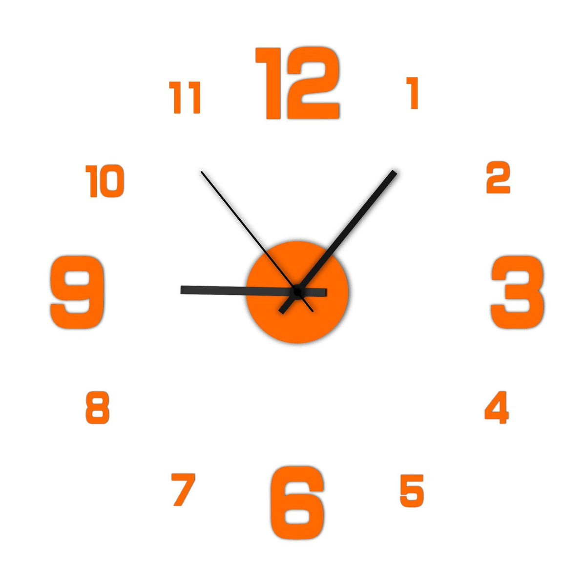 Modern Creative Personality Large Pointer Quartz Wall Clock PearlNestDecor.com