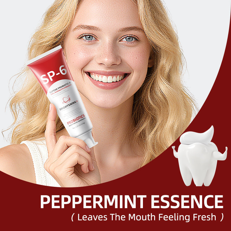 HUNMUI Probiotic Whitening Toothpaste 120g Tri Light Beauty