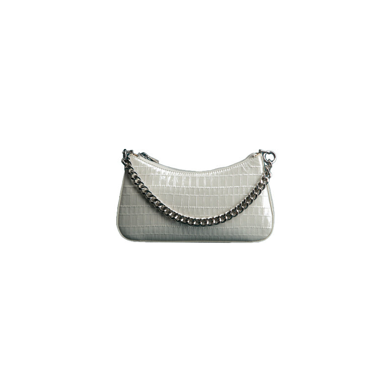 Niche Design Baotou Layer Leather Chain LadyShow.Store
