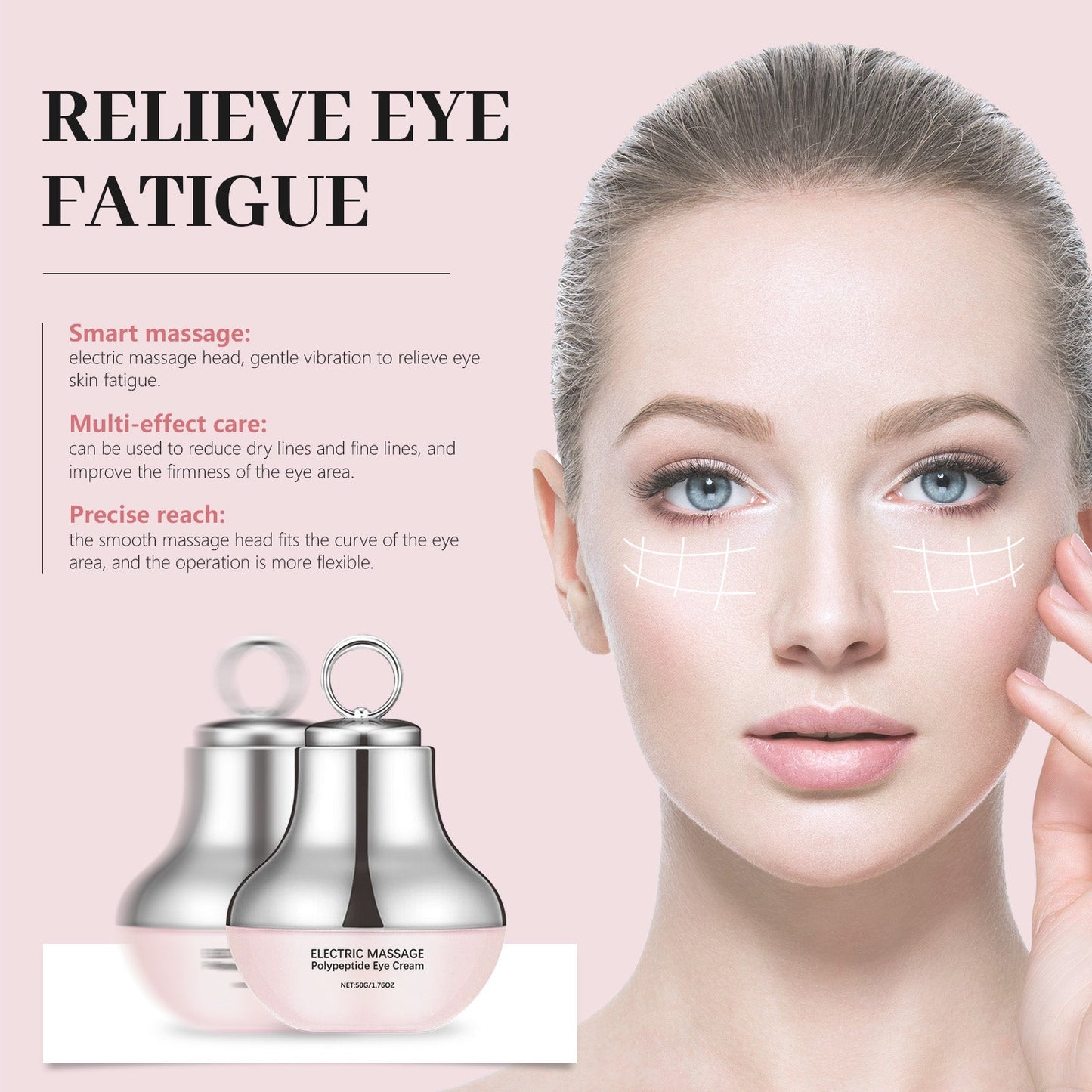 Electric Firming And Lifting Eye Cream 50g Tri Light Beauty