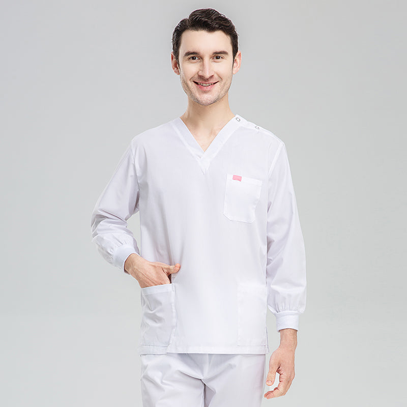 Stomatologist Overalls Anti-wrinkle Split Brush Hand Suit