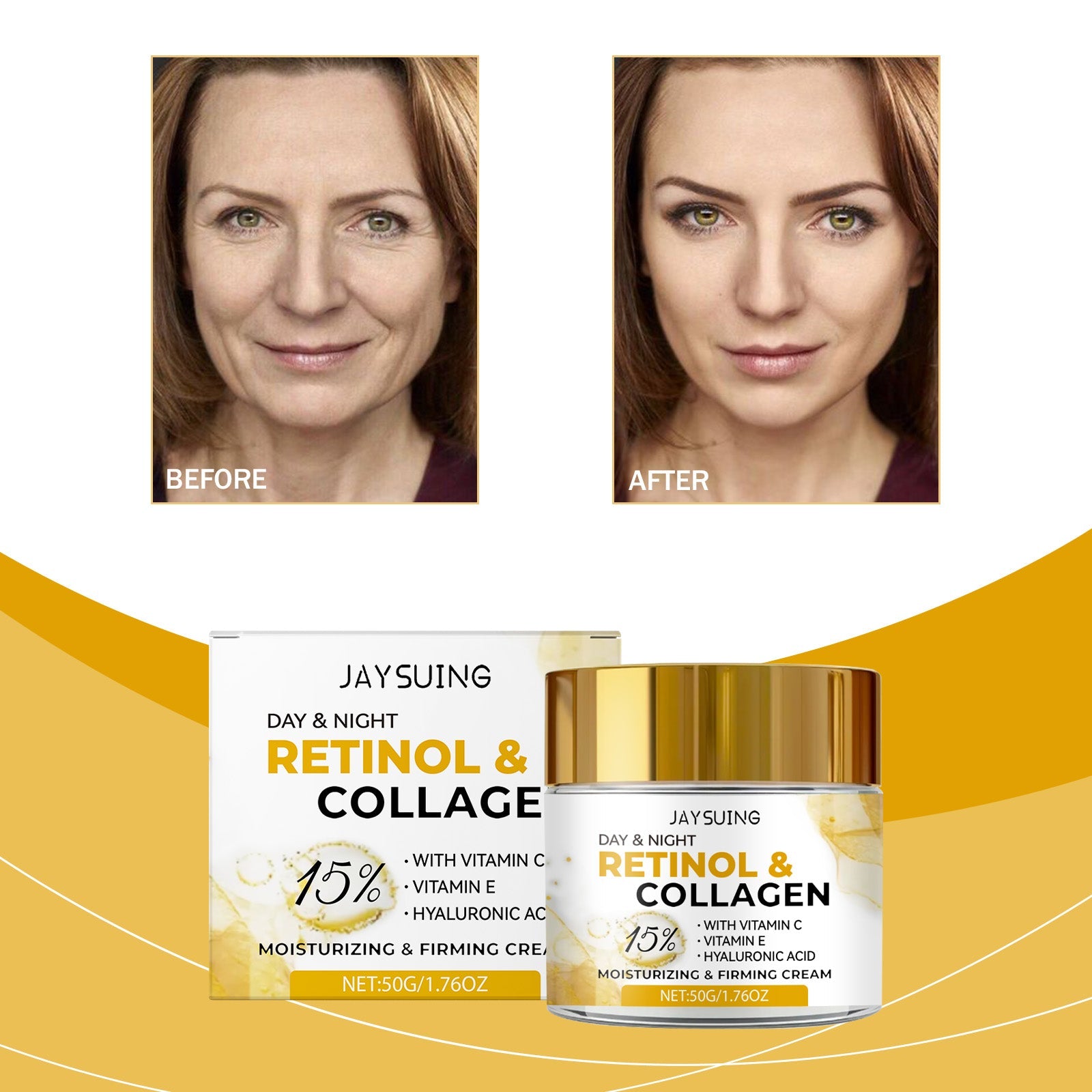 Collagen Moisturizing Cream 50g Tri Light Beauty