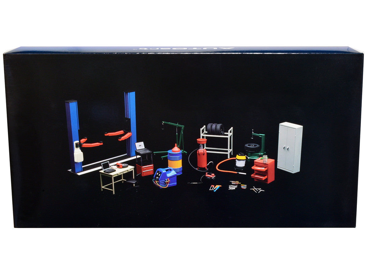 Garage Kit Set (Version 2) for 1/18 scale models by Autoart LuxuryLifeWay Online Store