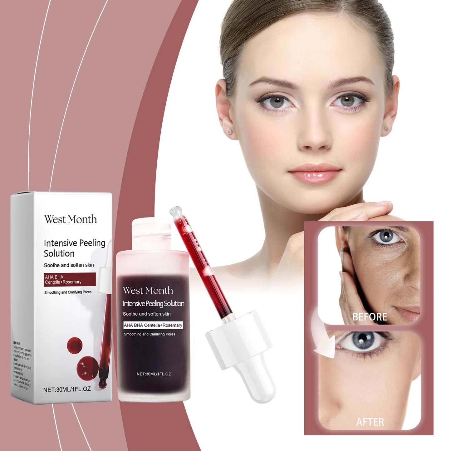 Exfoliating Brightening Serum 30ml Tri Light Beauty