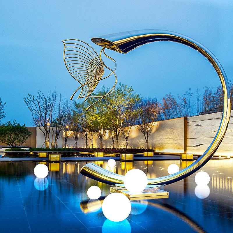 Colorful LED Garden Glowing Ball Lights for Outdoors Pi-Mart