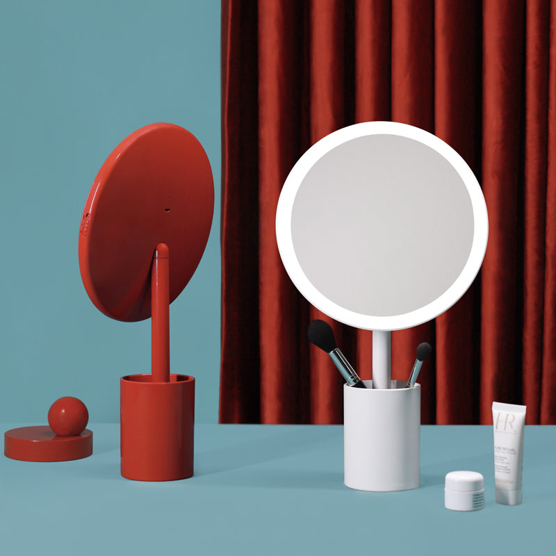 MUID Mini Smart LED Makeup Mirror with Storage LadyShow.Store