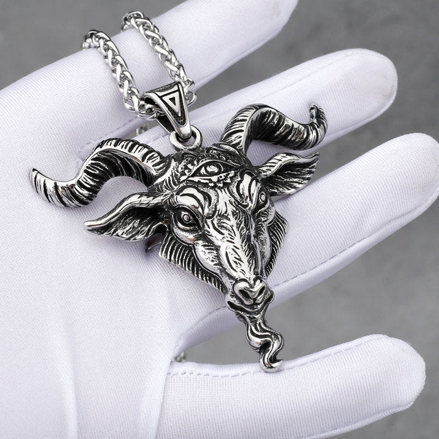 Stainless Steel Viking Necklace Pi-Mart