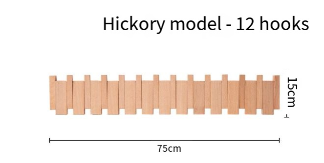 Simplicity Piano Key Wall Coat Rack (One Piece) Best YouTube Store