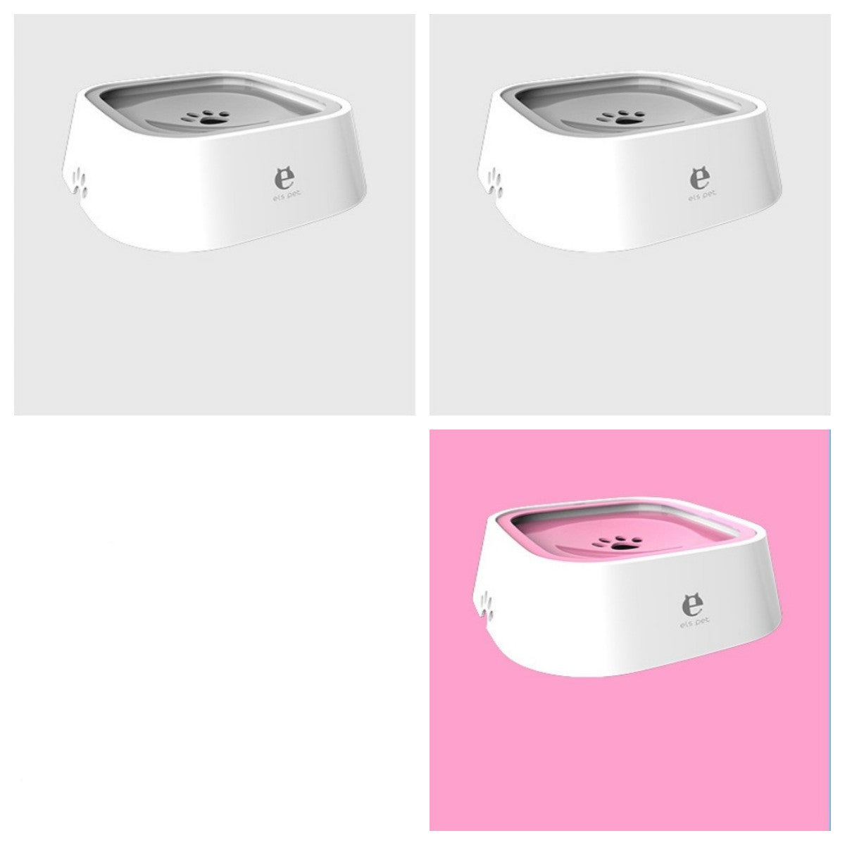 1.5L Cat Dog Water Bowl Carried Floating Bowl Anti-Overflow Slow Water Feeder Dispenser Pet Fountain ABS&PP Dog Supplies Pets Fashion