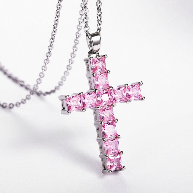 Personality Cross Copper Necklace Pi-Mart