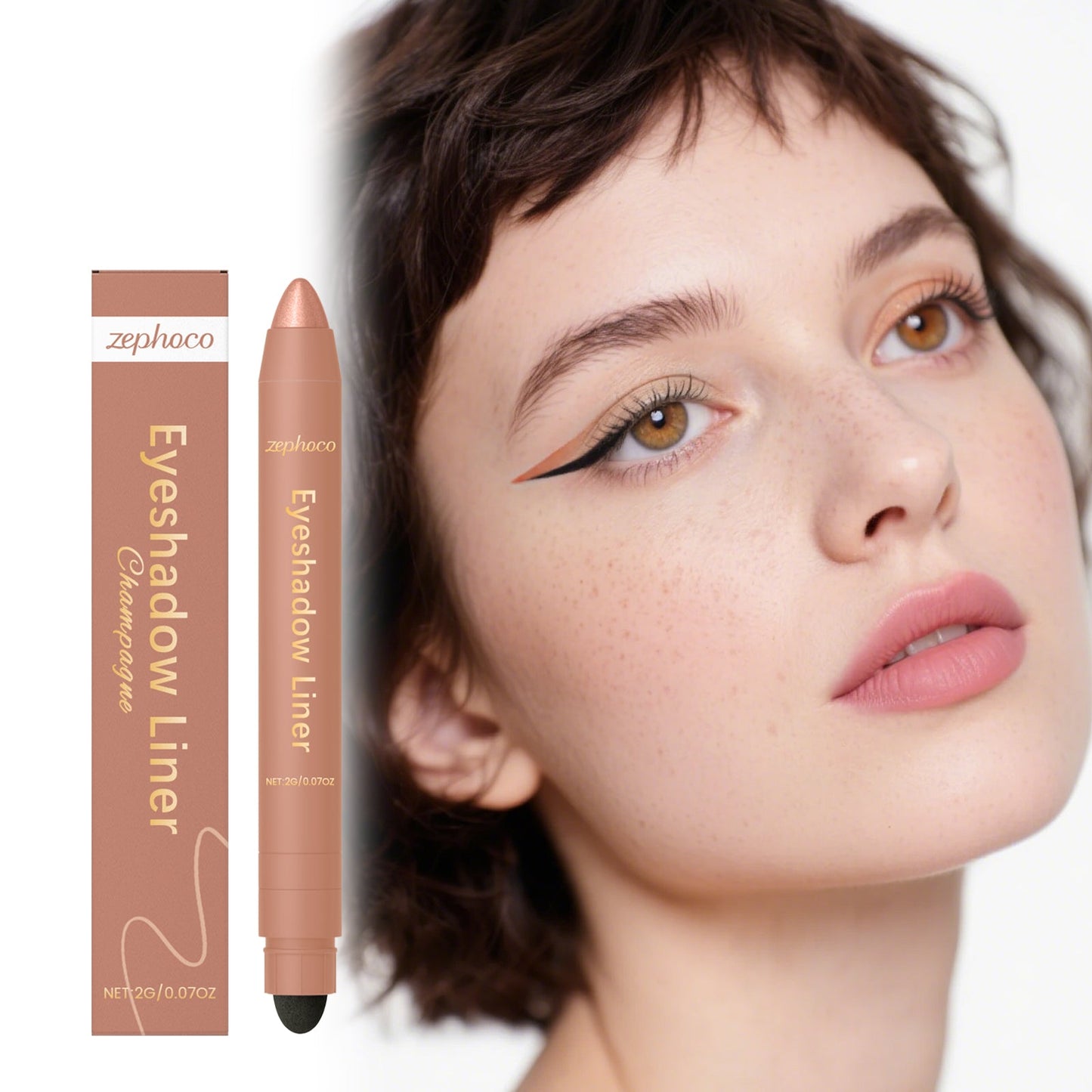 2-in-1 Eyeliner Pen Champagne Tri Light Beauty
