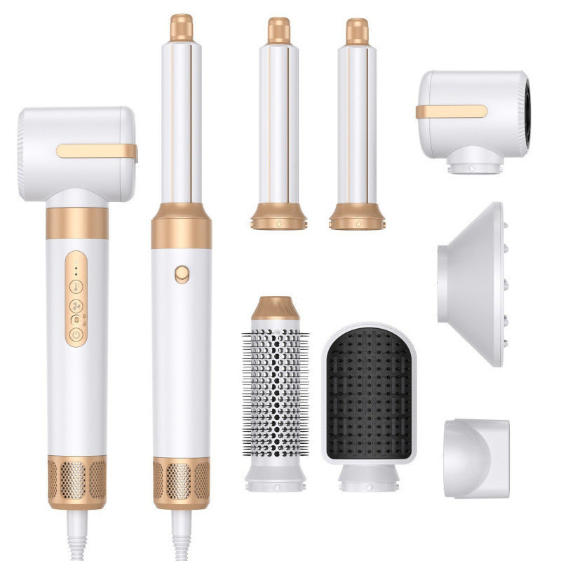 MOQ300 Multifunctional 7-in-1 High-speed Hair Dryer Straight Comb LadyShow.Store