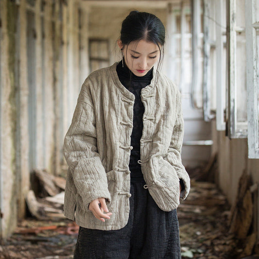 Tie-dyed Quilted Warm-keeping Clothing Cotton Jacket Best YouTube Store